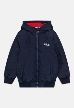 Fila Berkoth Kids Padded Unisex - Winter Jacket - Black Iris