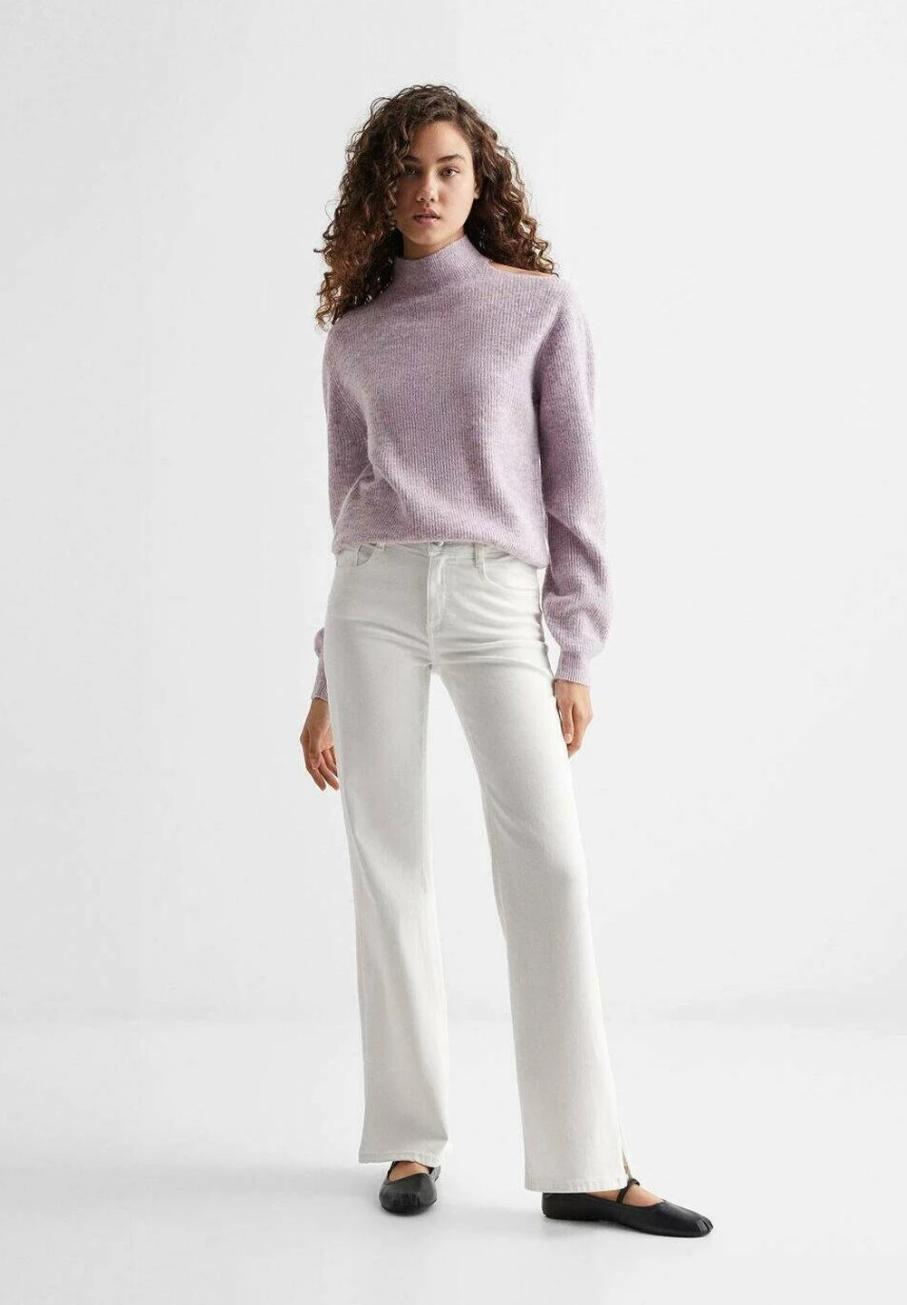 Mango Kids Slitflar - Flared Jeans - Blanc Cassé 3 Mango Kids Slitflar - Flared Jeans - Blanc Cassé