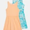 Carter's™ Dresses Palm 2 Pack - Jersey Dress - Blue/Orange -Kids Clothing Shop 8147caf7a4214154933e8d66673bb59b