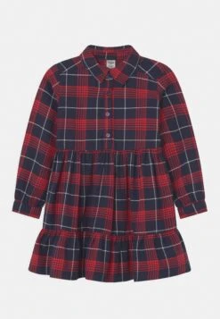 OshKosh Plaid Dress - Shirt Dress - Red