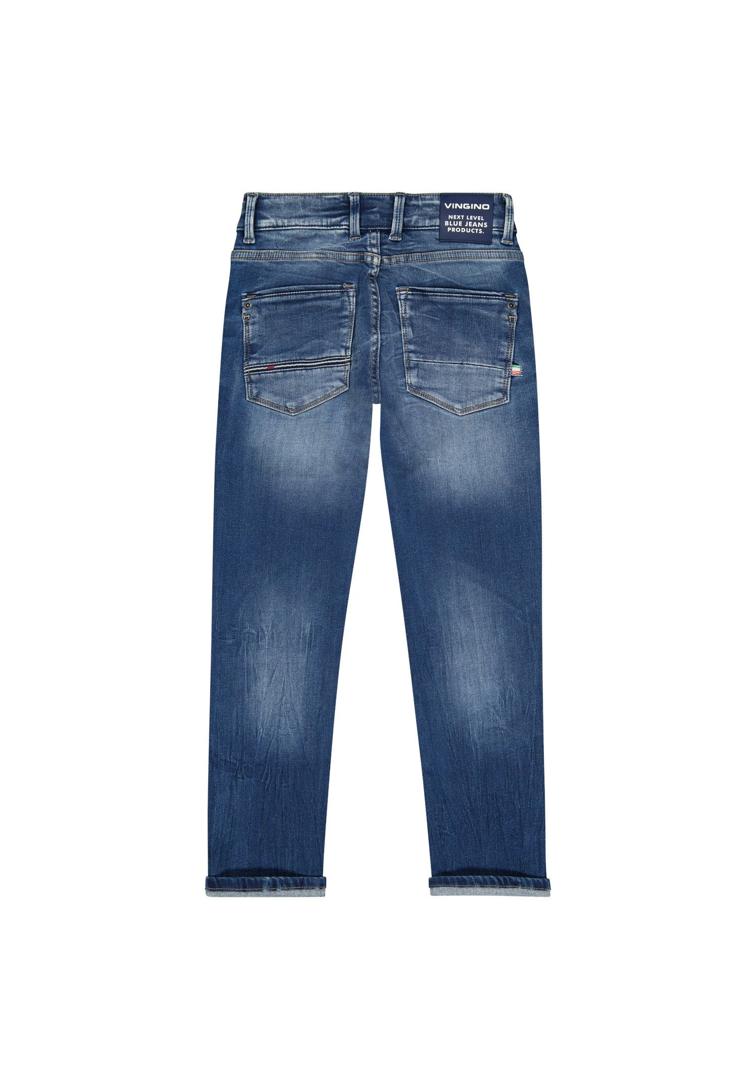 Vingino Davide - Straight Leg Jeans - Cruziale Blue 6 Vingino Davide - Straight Leg Jeans - Cruziale Blue - Image 4