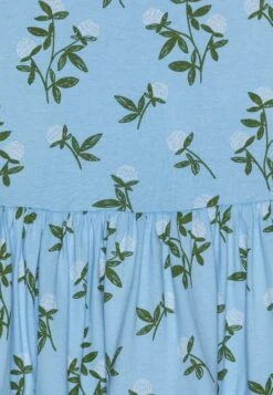 Clover Dress - Jersey Dress - Light Blue -Kids Clothing Shop 85dcab5bd0d44becaac938deb2ca4672