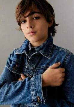 Mango Kids John - Denim Jacket - Dunkelblau