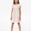 Minoti Striped - Day Dress - Multi Coloured -Kids Clothing Shop 9014f1059aba49d9b0ecd0da883b7aea