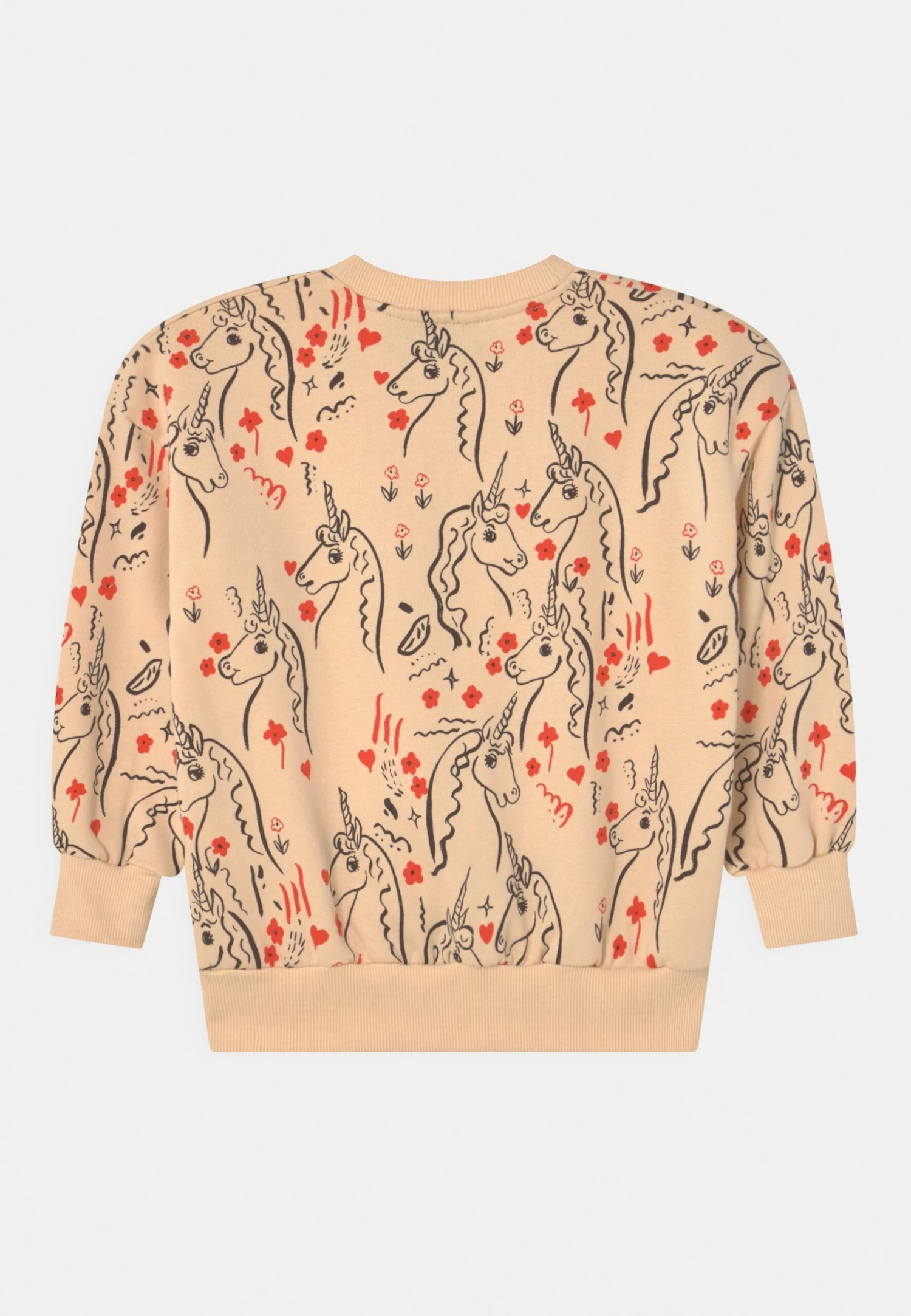 Mini Rodini Scottish Unicorns Unisex - Sweatshirt - Yellow 4 Mini Rodini Scottish Unicorns Unisex - Sweatshirt - Yellow - Image 2