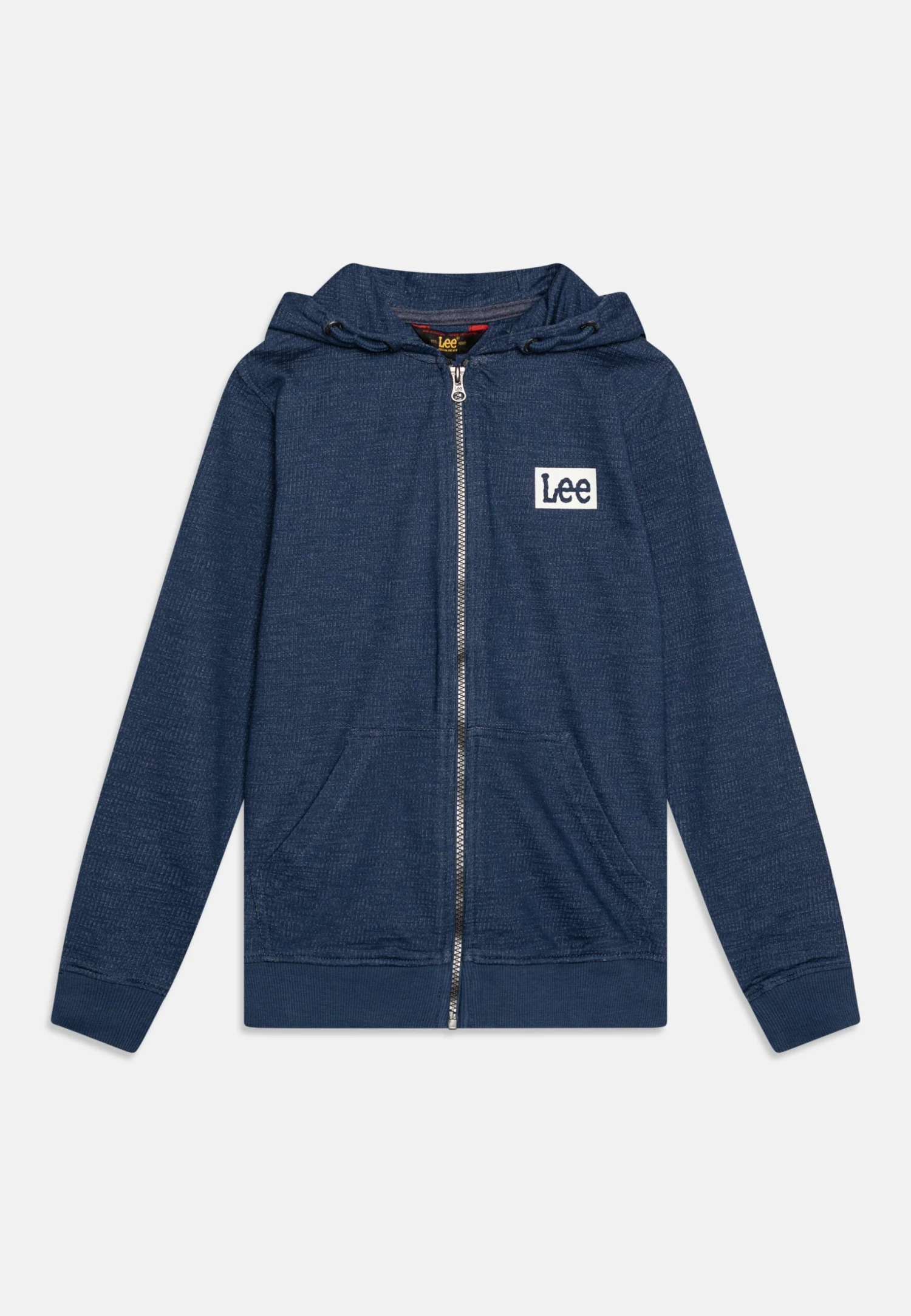 Lee Stamp Slub Zip Hoodie - Zip-Up Sweatshirt - Dark Denim 3 Lee Stamp Slub Zip Hoodie - Zip-Up Sweatshirt - Dark Denim