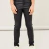 NAME IT Nkfpolly Dnmcoated Pant- Leggings - Trousers - Black Denim 2 NAME IT Nkfpolly Dnmcoated Pant- Leggings - Trousers - Black Denim -Kids Clothing Shop 989e34cceb714bb3999546107466a441