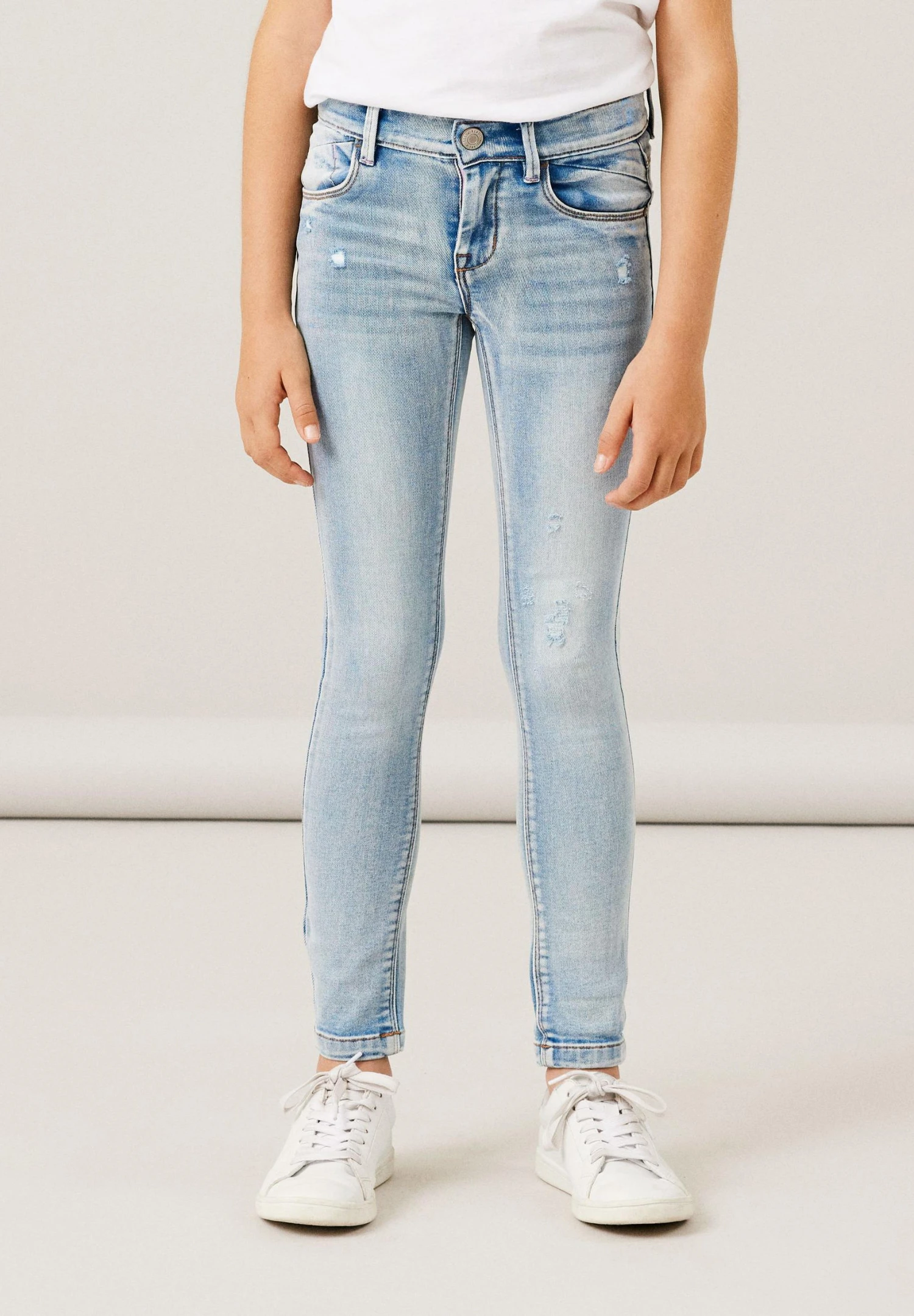 NAME IT Nkfpolly - Jeans Skinny Fit - Light Blue Denim 3 NAME IT Nkfpolly - Jeans Skinny Fit - Light Blue Denim