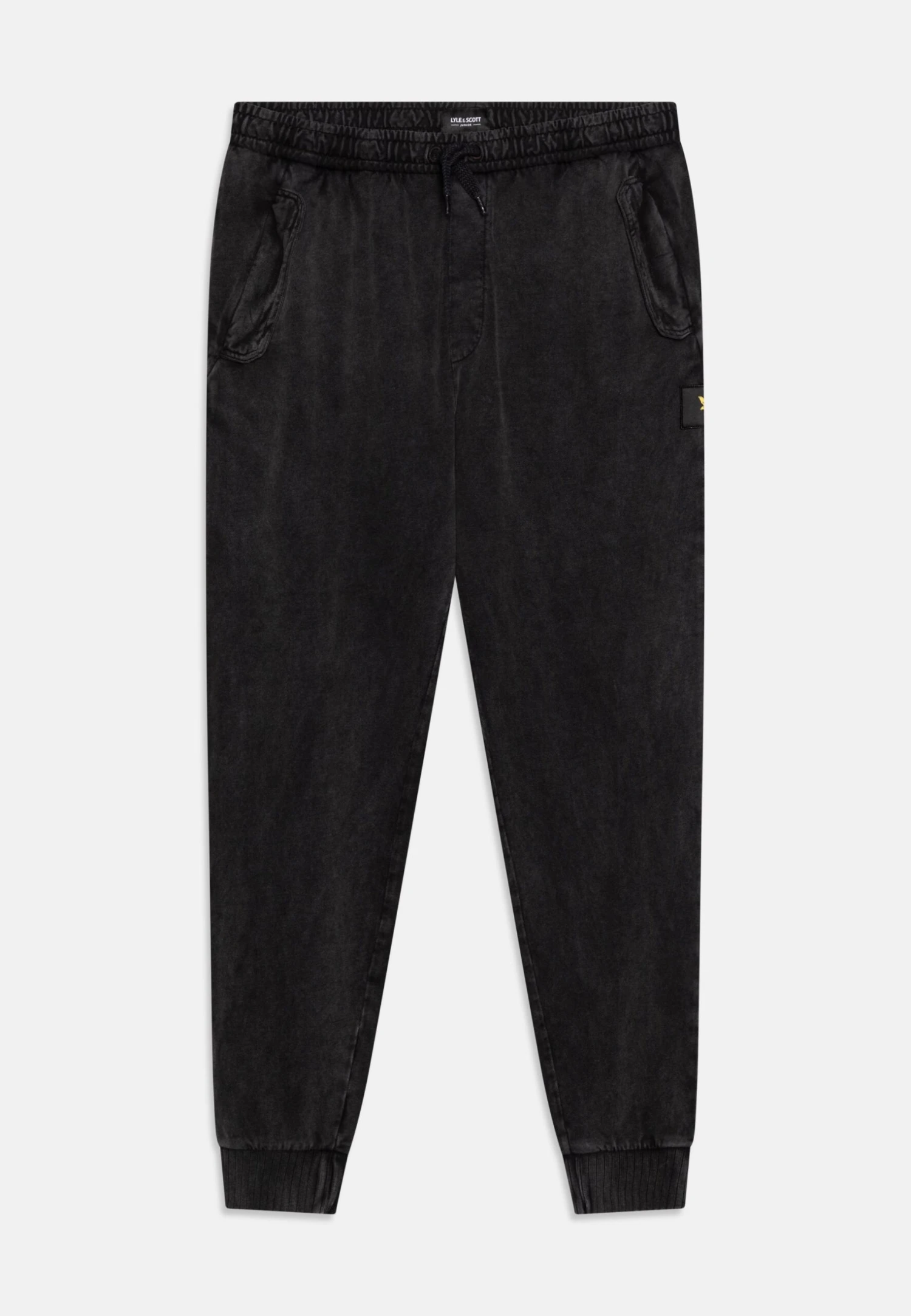 Lyle & Scott Oversized Washed - Tracksuit Bottoms - Black 3 Lyle & Scott Oversized Washed - Tracksuit Bottoms - Black