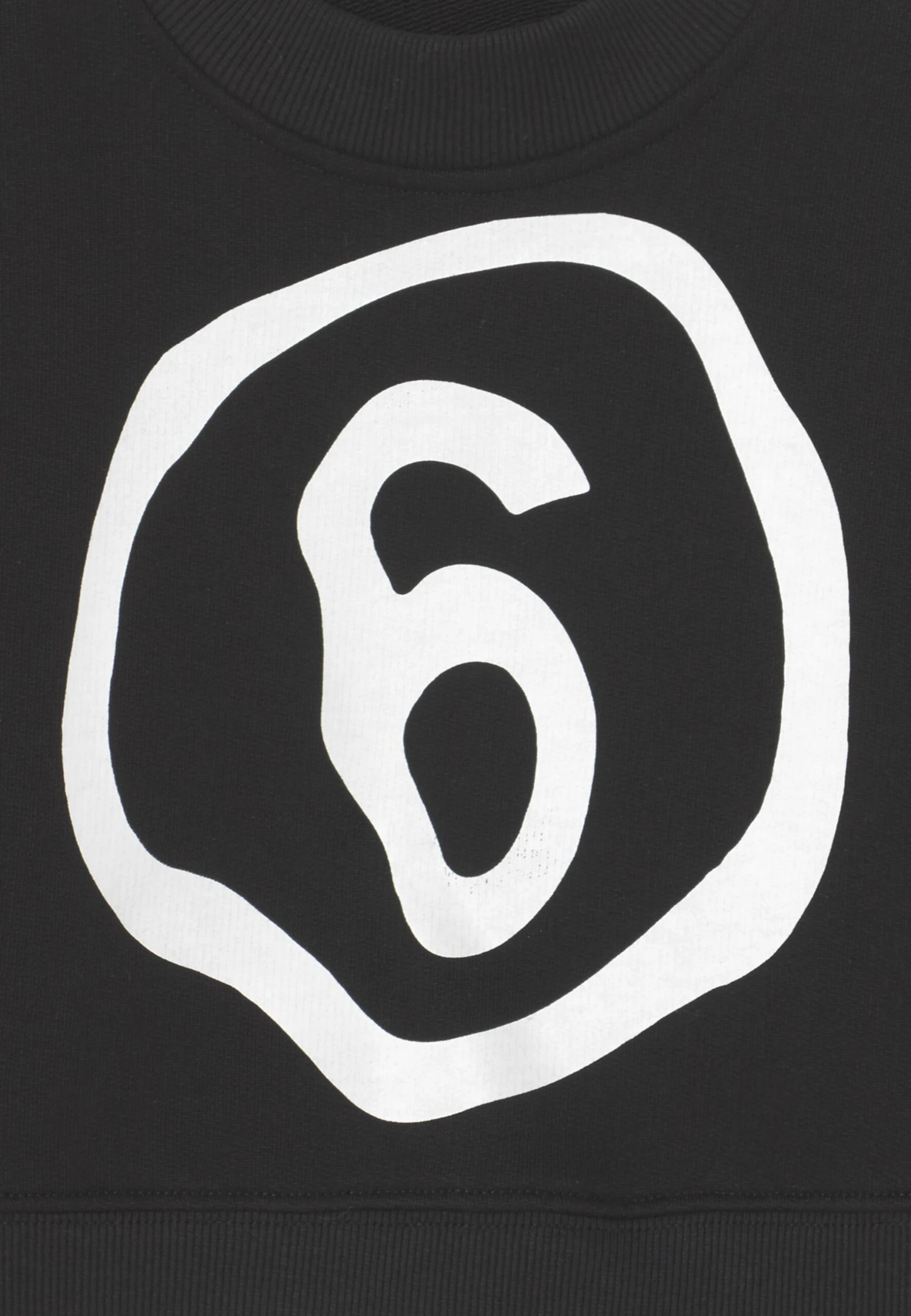 MM6 Maison Margiela Unisex - Sweatshirt - Black 5 MM6 Maison Margiela Unisex - Sweatshirt - Black - Image 3