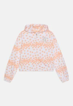 Juicy Couture Daisy Hoodie- Zip-Up Sweatshirt - Bright White