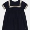 PETIT BATEAU Robe Smokin - Jersey Dress - Smoking