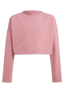 Adidas Sportswear Yoga Aeroready Cropped - Sweatshirt - Pink Strata