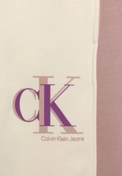 Calvin Klein Jeans Colour Block Monogram - Tracksuit Bottoms - Ivory -Kids Clothing Shop a1a135f91c4b477c98808cd8709b4ba0