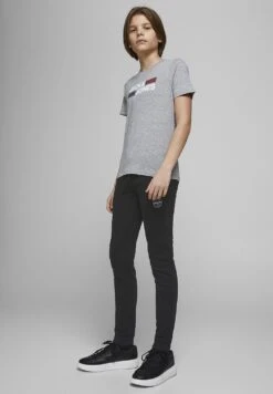 Jack & Jones Junior Jjigordon Jjshark - Tracksuit Bottoms - Black