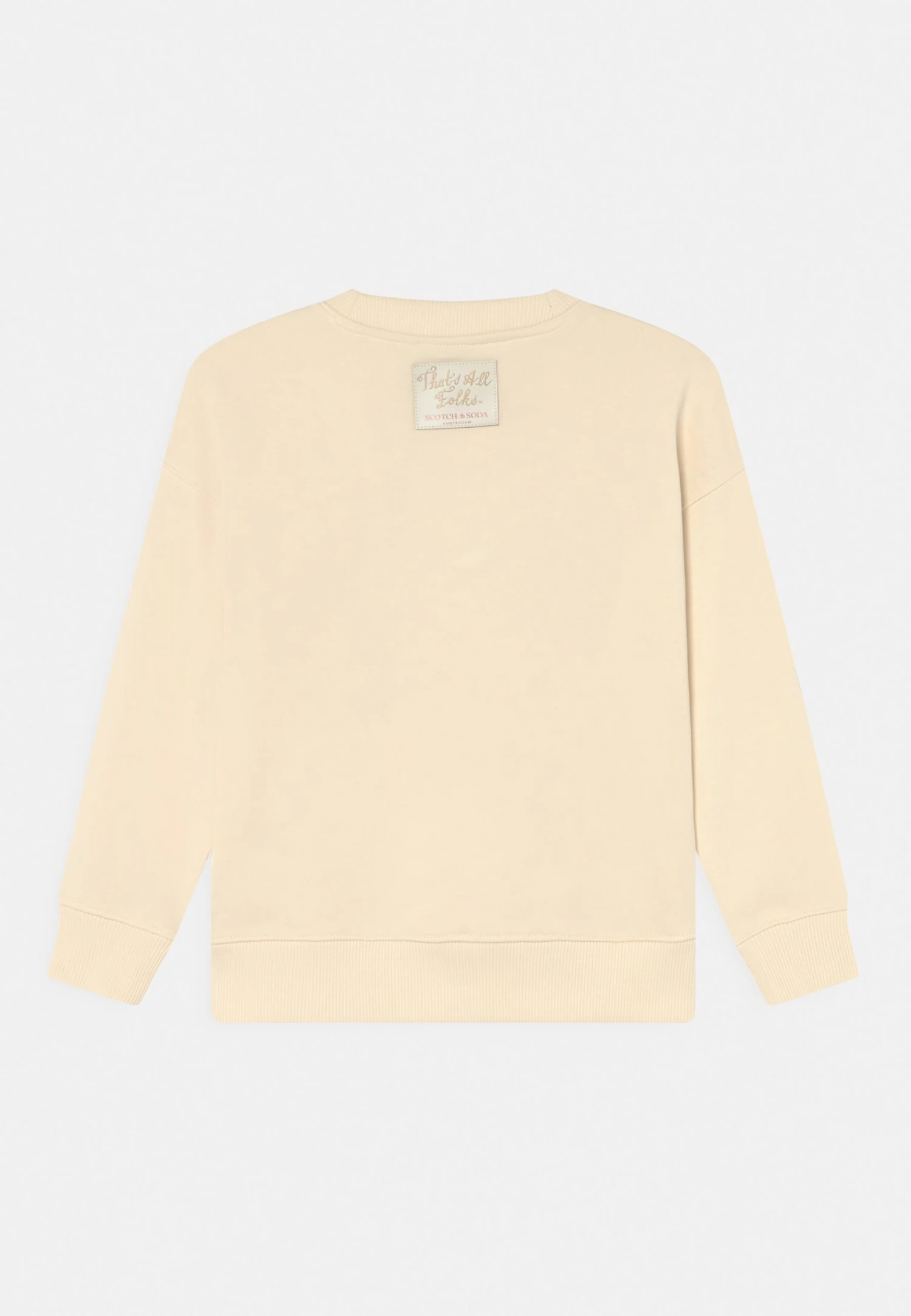 Scotch & Soda Bugs Bunny Loose Fit Artwork- Sweatshirt - Ecru 4 Scotch & Soda Bugs Bunny Loose Fit Artwork- Sweatshirt - Ecru - Image 2