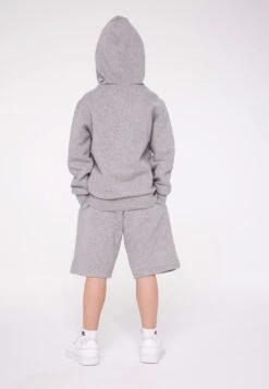 Champion Basic Hooded Full Zip Unisex - Zip-Up Sweatshirt - Grey -Kids Clothing Shop a5ea9dead59d4266bcc063c0baefbfa1