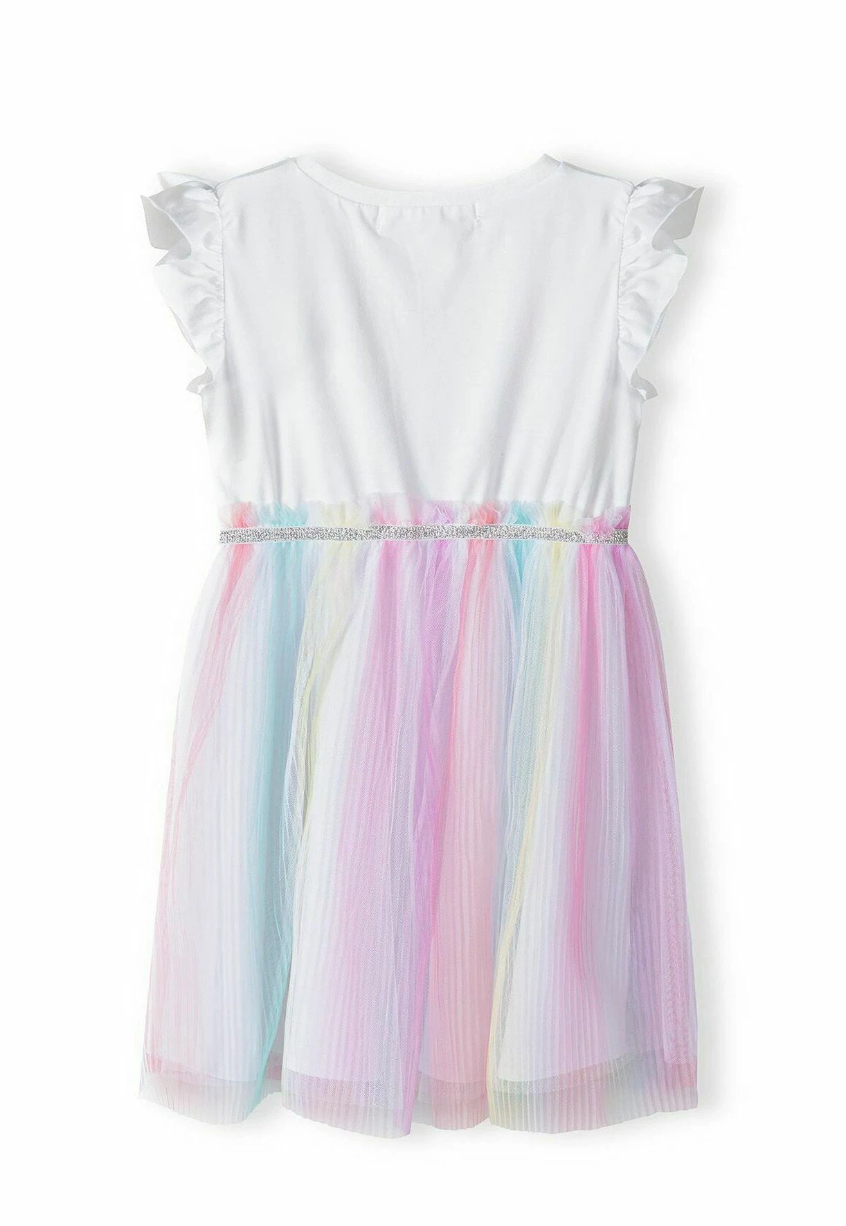 Minoti Glitter Print- Day Dress - Multicoloured 5 Minoti Glitter Print- Day Dress - Multicoloured - Image 3