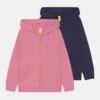 Friboo Girls Basic Zipthru 2 Pack - Zip-Up Sweatshirt - Pink