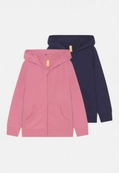 Friboo Girls Basic Zipthru 2 Pack - Zip-Up Sweatshirt - Pink