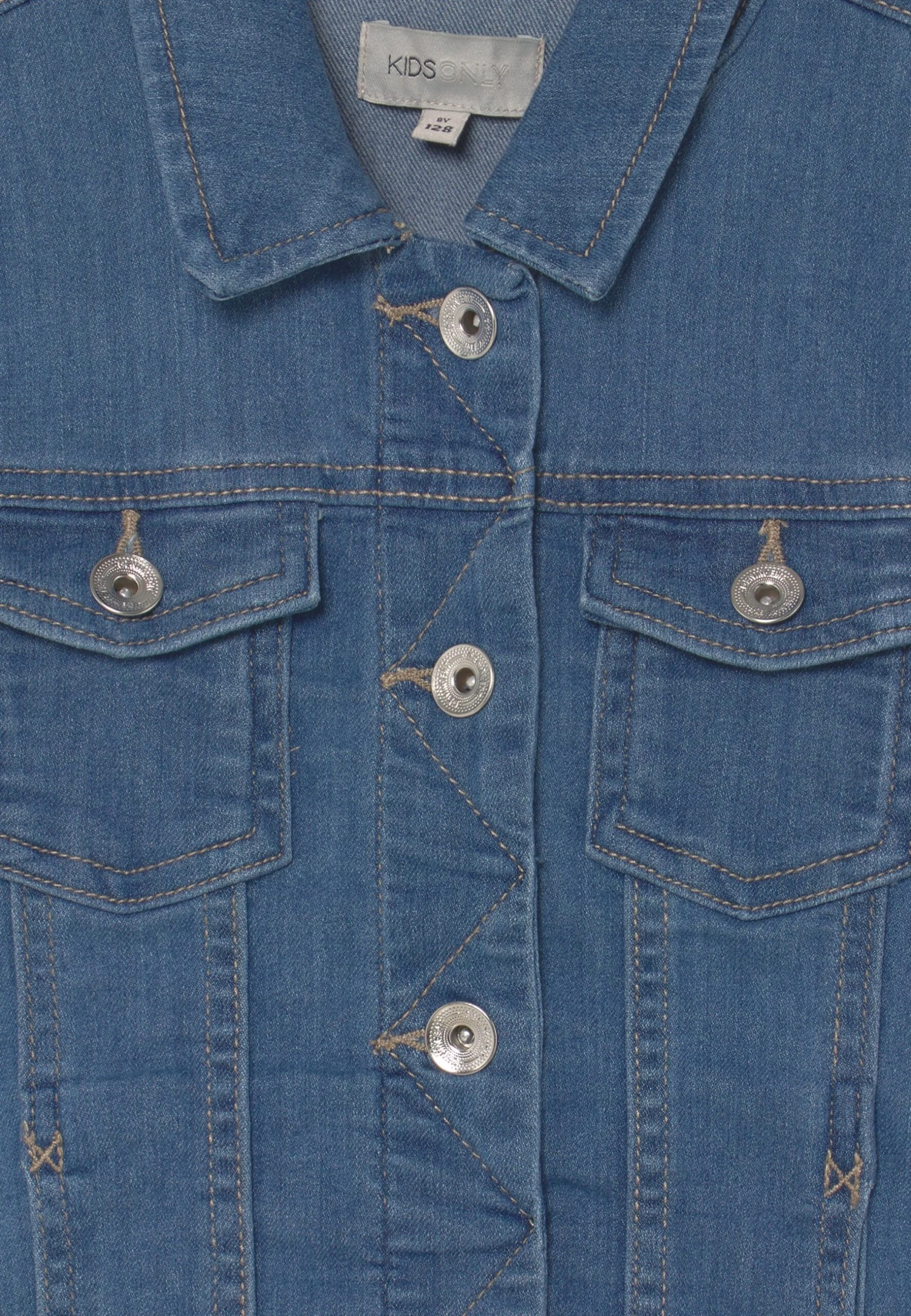 Konrain - Denim Jacket - Medium Blue Denim 5 Konrain - Denim Jacket - Medium Blue Denim - Image 3