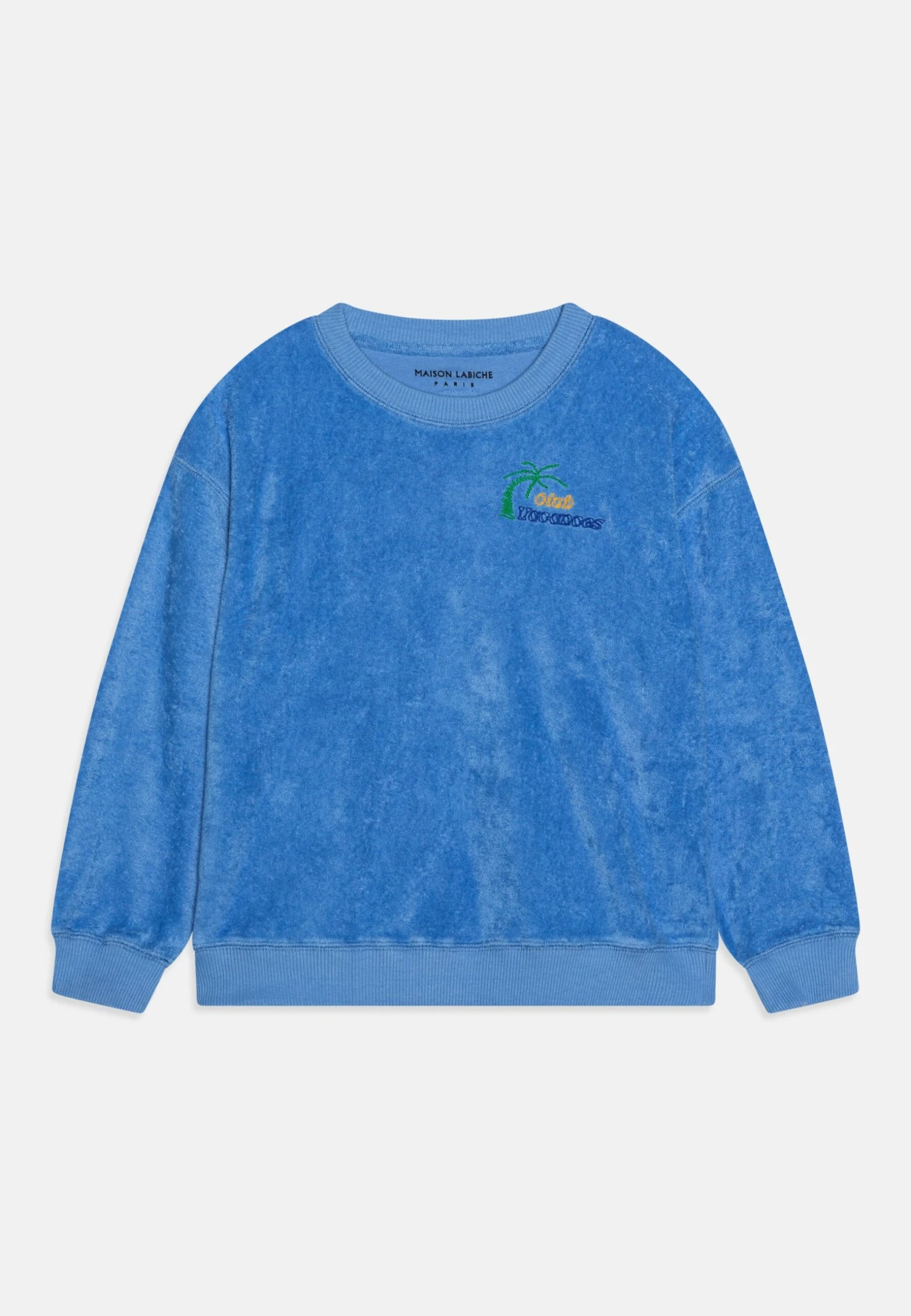 Maison Labiche Pereire Club Unisex - Sweatshirt - Azur Blue 3 Maison Labiche Pereire Club Unisex - Sweatshirt - Azur Blue
