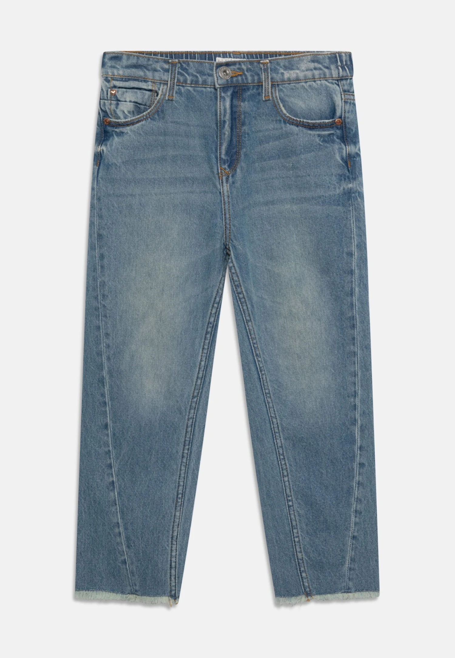 Vingino Chiara Waistband - Relaxed Fit Jeans - Tinted Mid Blue 3 Vingino Chiara Waistband - Relaxed Fit Jeans - Tinted Mid Blue