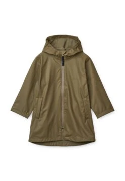 Liewood Nahuel Raincoat Unisex - Waterproof Jacket - Khaki