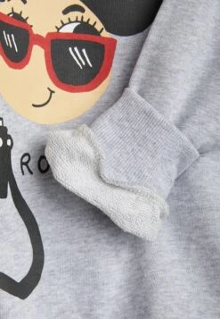 Mini Rodini Ritzratz Unisex - Sweatshirt - Grey Melange -Kids Clothing Shop b67e31f078e045f890bc781293d1ca94