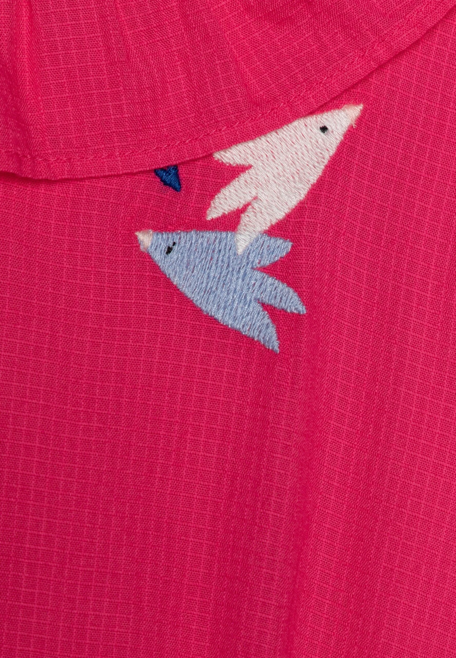 CATIMINI Josy Robe A Manche - Day Dress - Rose Azalée 5 CATIMINI Josy Robe A Manche - Day Dress - Rose Azalée - Image 3