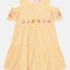 Hust & Claire Kaija Dress - Day Dress - Ochre -Kids Clothing Shop ba75778dcfa5451d9401e188fa79bfdf