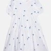 CATIMINI Julietta Robe A Manche - Day Dress - Blanc