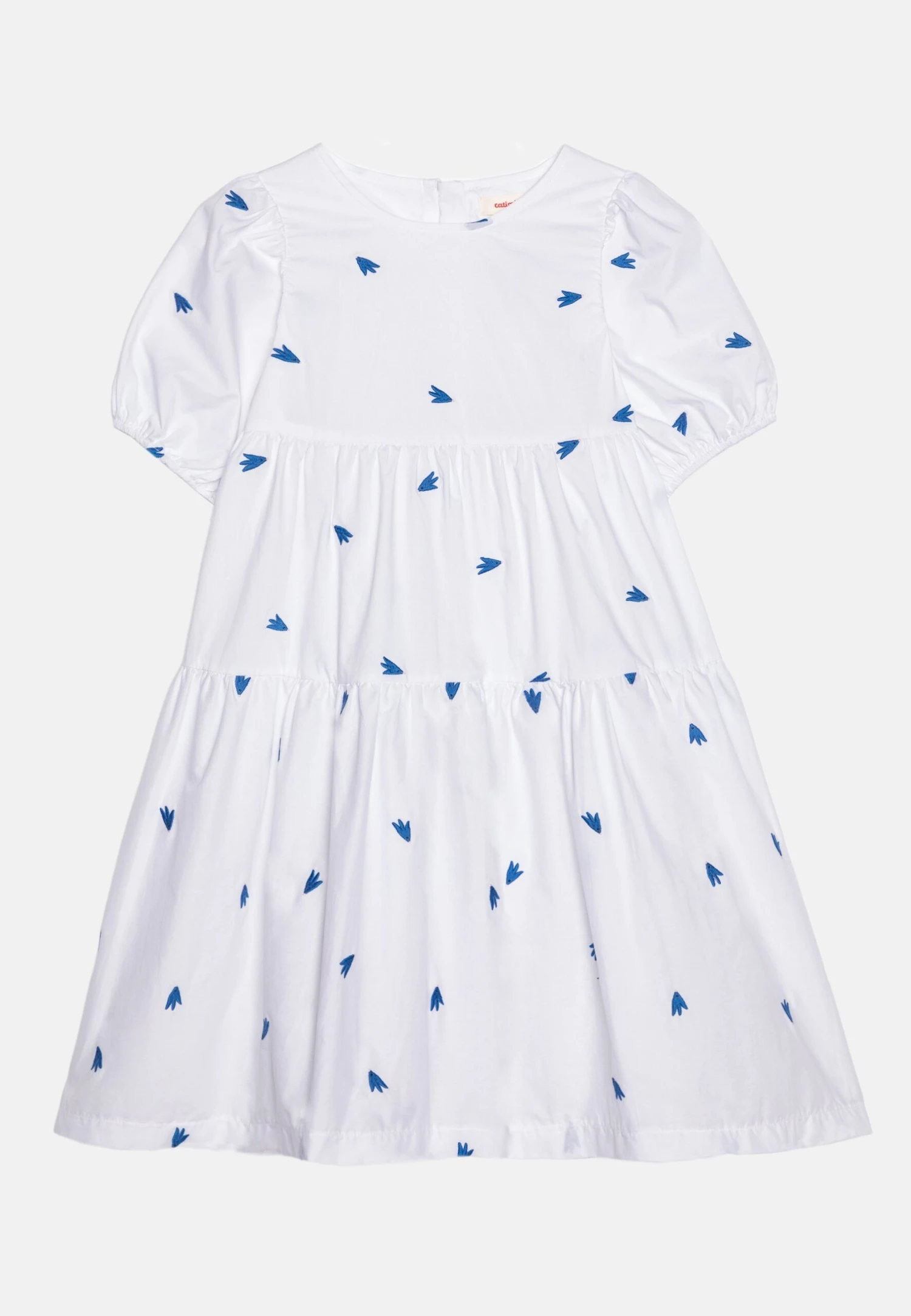 CATIMINI Julietta Robe A Manche - Day Dress - Blanc 3 CATIMINI Julietta Robe A Manche - Day Dress - Blanc