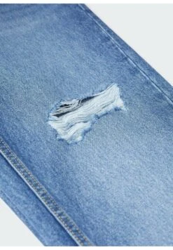 Mango Kids Regfitbr - Slim Fit Jeans - Średni Niebieski -Kids Clothing Shop c65ecd7b5f3442c097ee954fe610f67e