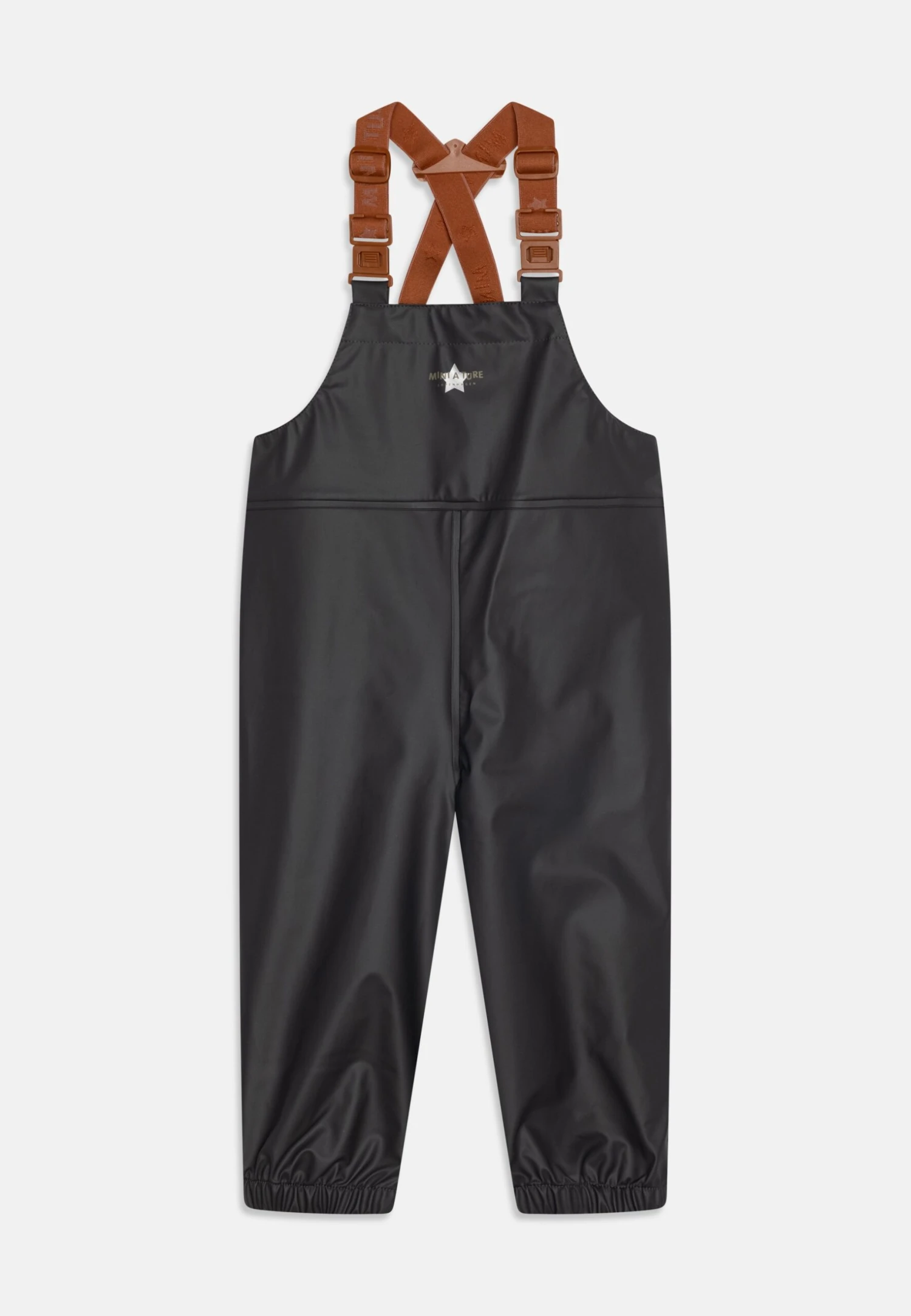 Mini A Ture Rubi Rain Suspender Pants Unisex - Rain Trousers - Forged Iron Blue 3 Mini A Ture Rubi Rain Suspender Pants Unisex - Rain Trousers - Forged Iron Blue