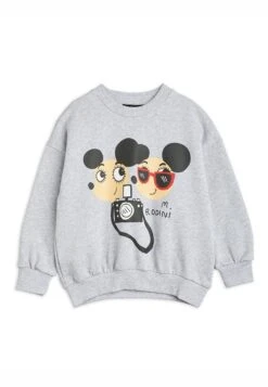 Mini Rodini Ritzratz Unisex - Sweatshirt - Grey Melange