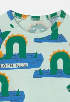Mini Rodini Loch Ness Dress - Jersey Dress - Green -Kids Clothing Shop cc908911065e45b2aa2cc45a6a3d33e4