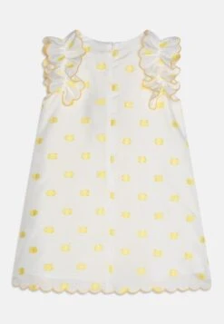 Dress - Cocktail Dress / Party Dress - Ivory/Yellow -Kids Clothing Shop cef669343ac4440489e7dfce31dee6a7