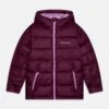 Columbia Pike Lake Hooded Unisex - Winter Jacket - Marionberry