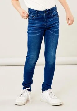 NAME IT Nkmtheo Pant - Jeans Skinny Fit - Dark Blue Denim
