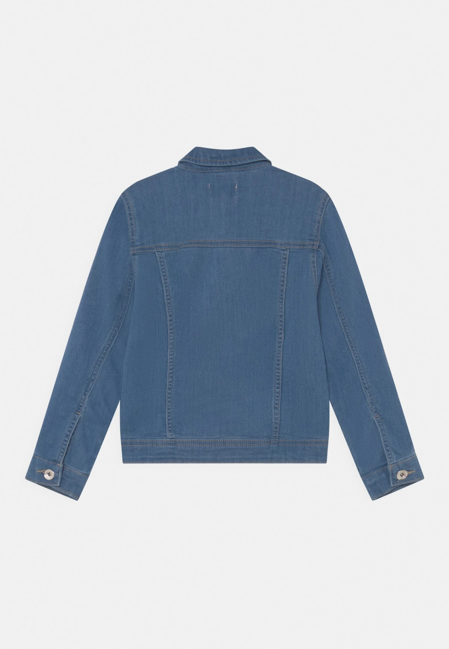 Konrain - Denim Jacket - Medium Blue Denim 4 Konrain - Denim Jacket - Medium Blue Denim - Image 2