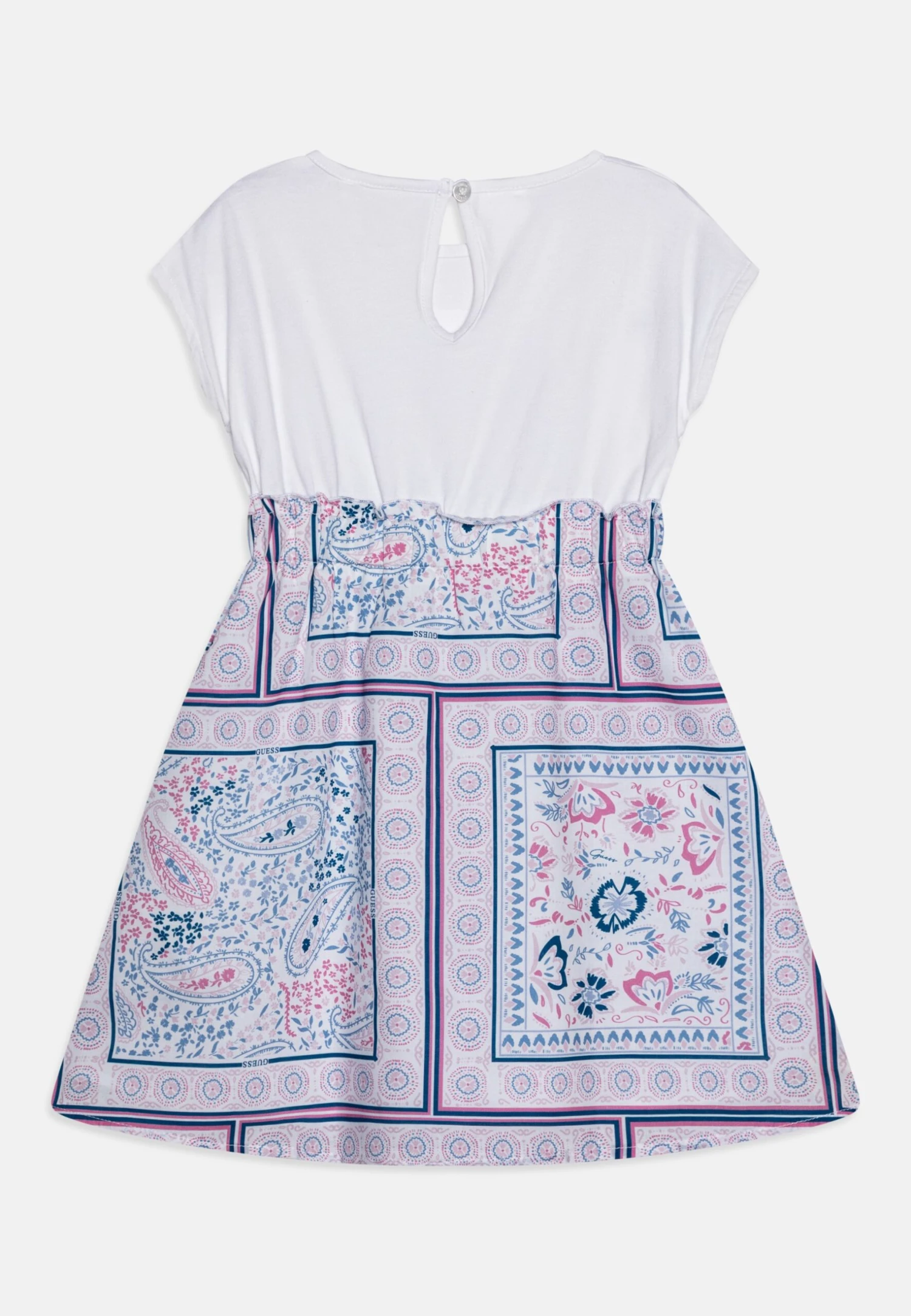 Guess Toddler Mixed Dress - Jersey Dress - Light Pink 4 Guess Toddler Mixed Dress - Jersey Dress - Light Pink - Image 2