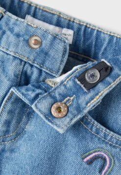NAME IT Nmfbella Mom- Slim Fit Jeans - Blue -Kids Clothing Shop e28a02dd95944ada93fd1a3550f35ae8