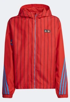 Adidas Sportswear Classic Lego - Training Jacket - Red -Kids Clothing Shop e396e65c9c5f4f2b8cc25a1452502adc
