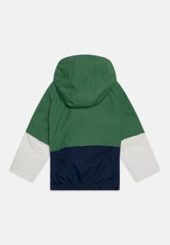 Papa Bear Anorak Detachable Sleeves Unisex - Waterproof Jacket - Fairway Green/True Blue -Kids Clothing Shop ea13952259cf4a34a11653113a2f6f00