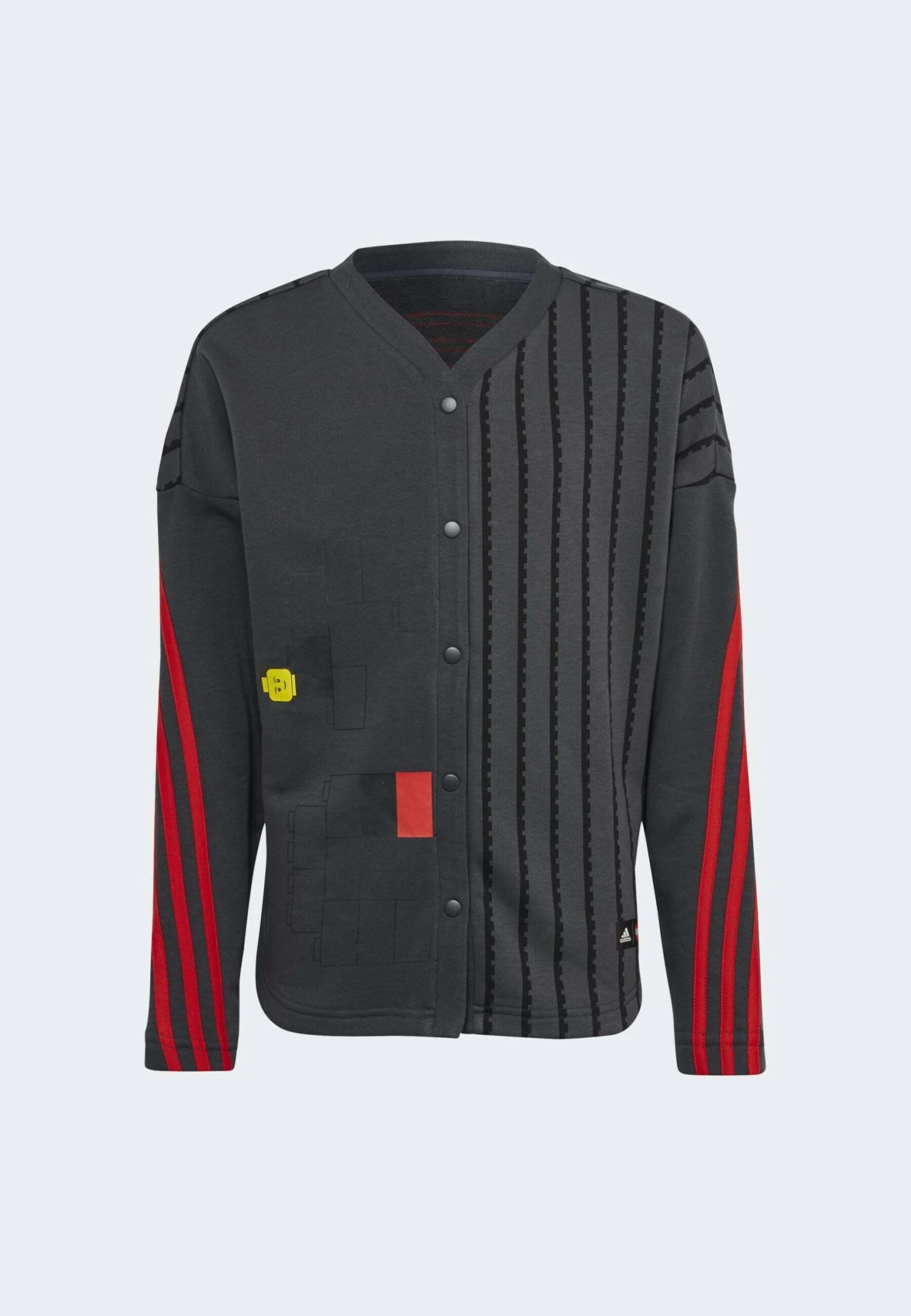 Adidas Sportswear X Classic Lego®- Cardigan - Carbon Red 10 Adidas Sportswear X Classic Lego®- Cardigan - Carbon Red - Image 8