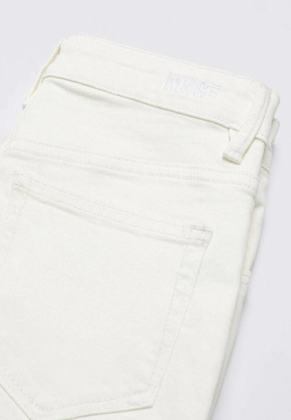 Mango Kids Jeans Skinny Fit - Blanc Cassé 4 Mango Kids Jeans Skinny Fit - Blanc Cassé - Image 2