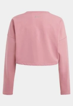 Adidas Sportswear Yoga Aeroready Cropped - Sweatshirt - Pink Strata -Kids Clothing Shop efc934fbbff44c1087423181ddfd3874