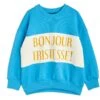 Mini Rodini Bonjour Tristesse Unisex - Sweatshirt - Blue 2 Mini Rodini Bonjour Tristesse Unisex - Sweatshirt - Blue -Kids Clothing Shop f152168580ec479898781c3501d0e210