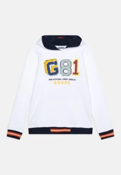 Guess Junior Hooded - Hoodie - Pure White